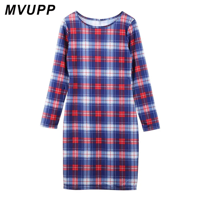 MVUPP платья для мамы и дочки осень г. Одинаковые комплекты для семьи мама и я, клетчатая рубашка в полоску с длинными рукавами для девочек Женская одежда