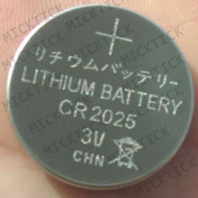 100 шт./лот CR2025 3V батарея литий ионная с монетницей ECR2025 DL2025 BR2025 KL2025 L2025 часы игрушки
