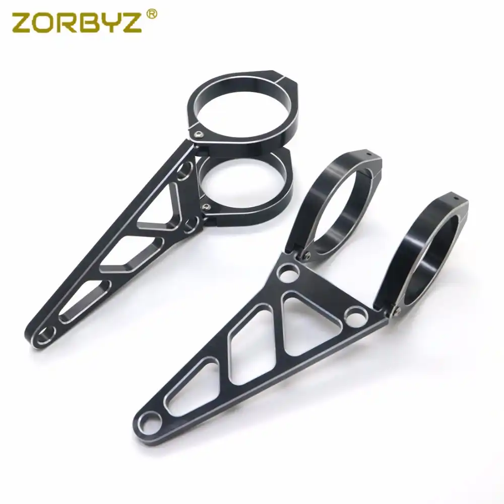Lanbao Motorcycle Headlight Mount Bracket CNC Silver 30mm 33mm 35mm 37mm 41mm 43mm 48mm 50mm For Suzuki Triumph Yamaha Harley Fork Tubes M10 Bolt Hole Lanbao Motorcycle Headlight Mount Bracket CNC Silver 30mm 33mm 35mm 37mm 41mm 43mm 48mm 50mm For Suzuki Triumph Yamaha Harley Fork Tubes M10 Bolt Hole