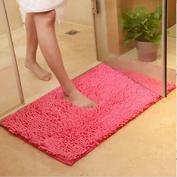 

fluffy doormat floor mat anti-slip water absorption carpet kitchen mat door mat carpet toilet rug hallway porch doormat 33x50cm