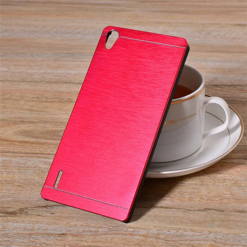 Для Huawei P6 P7 P8 P9 мини Lite Плюс/Y3 Y5 Y6 II Pro Y635 Y625 Y541 Y360 Y560 Case Жесткий Алюминиевый Металл +