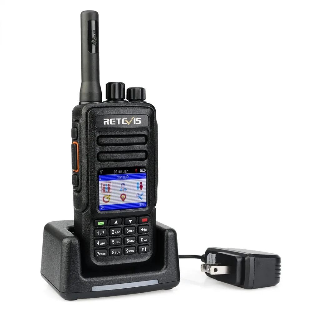 RETEVIS RT51 Poc Walkie Talkie Ham Radio 4G LTE FDD поддержка sim карты сеть GPS двухстороннее радио по