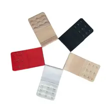 Новое поступление сексуальный бюстгальтер удлинитель для женских эластичных интимных аксессуаров 3 крючка Удлинительный 3 Удлинительный крюк вставки крючки для шитья