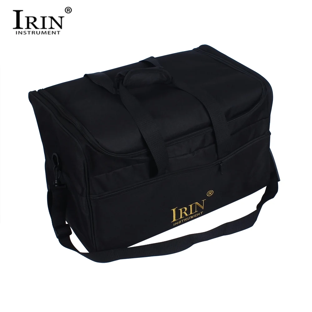 IRIN Adult Cajon Box Drum Bag Backpack Case 600D Cloth 5MM Cotton Padding with Carry Handle Shoulder Strap Percussion Instrument IRIN Adult Cajon Box Drum Bag Backpack Case 600D Cloth 5MM Cotton Padding with Carry Handle Shoulder Strap Percussion Instrument