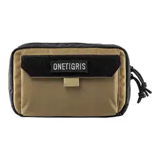 OneTigris утилита Molle сумка с карман для телефона ЕМТ/первой помощи мешок тактический горизонтальный MOLLE EDC травмы первой помощи Наборы сумка