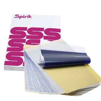 

100 thermal tattoo transfer paper A4 size thermal wax paper carbon paper tattoo accessories tattoo