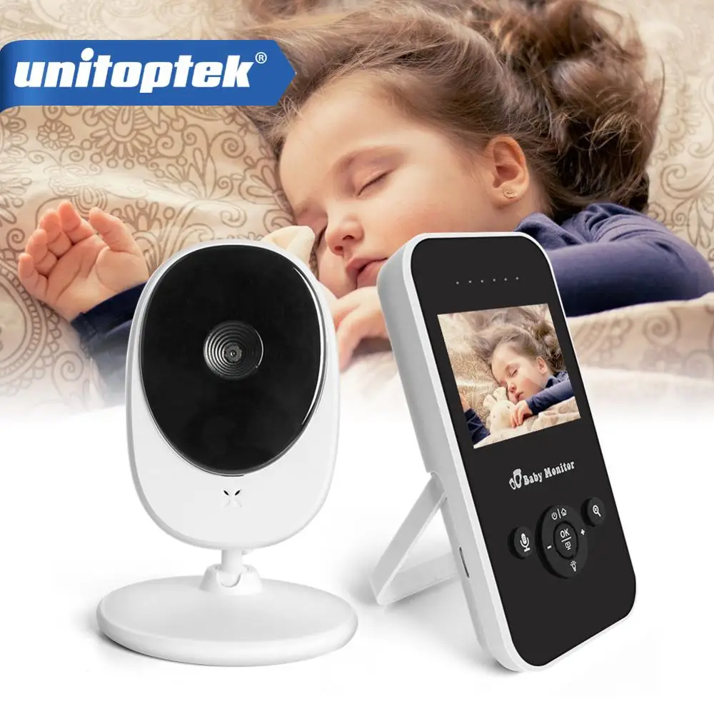 

2.4 inch Wireless Video Color Baby Monitor High Resolution Baby Nanny Security Camera Night Vision Temperature Monitoring MB810