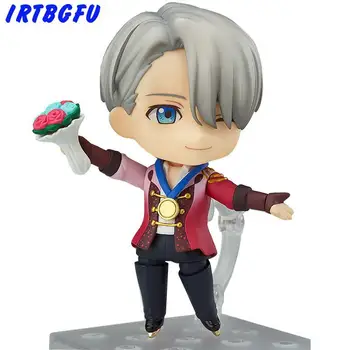 

Yuri On Ice Q Version Victor Nikiforov Figure Japanese Anime Figures One Piece Action Childhood Edition Toy