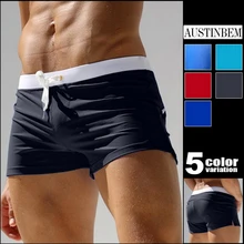 Мужские купальники Новые камуфляжные печатные мужские шорты для плаванья сексуальный задний карман на молнии Дизайн мужские плавки 22314