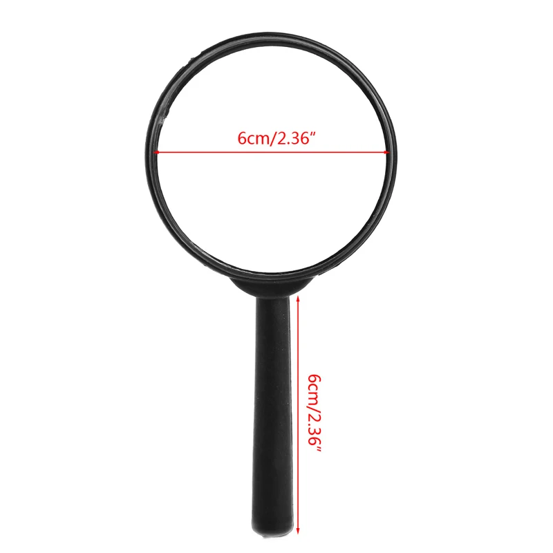

5X Magnifier Magnifying Loupe Reading Glass Lens 60mm Handheld Reading Jeweler Loupe Lens
