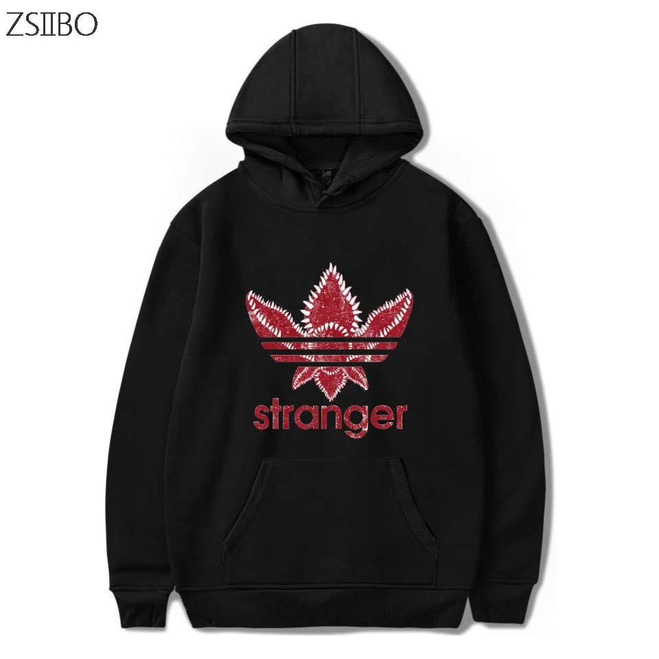 Harajuku Fashion Drama Stranger Things Sweatshirts Solid Men and Women Hoodies  Couple Streetwear Alan Walker Sweater Couple