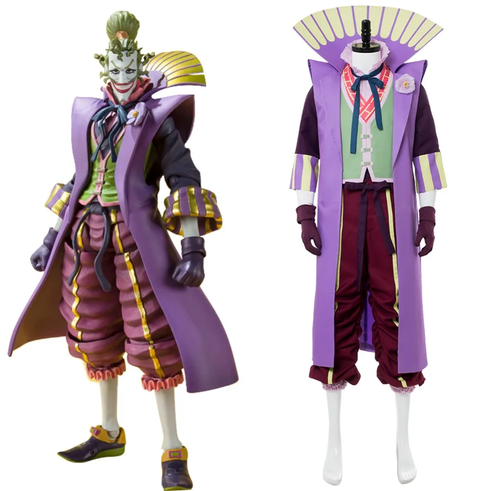 

Batman Cosplay Ninja Joker Costumes Adult Men Women Full Outfit Halloween Carnival Cosplay Costumes