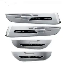 Для Toyota New Rav4 дверь анти-кик коврик Модифицированная Специальная нержавеющая сталь защитная накладка