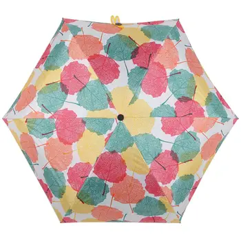 

Umbrella Mini Pocket Umbrellas Portable Men Five Folding Prevent Rainproof Folding Ladies Small Five Fold Sun Umbrella WZP105