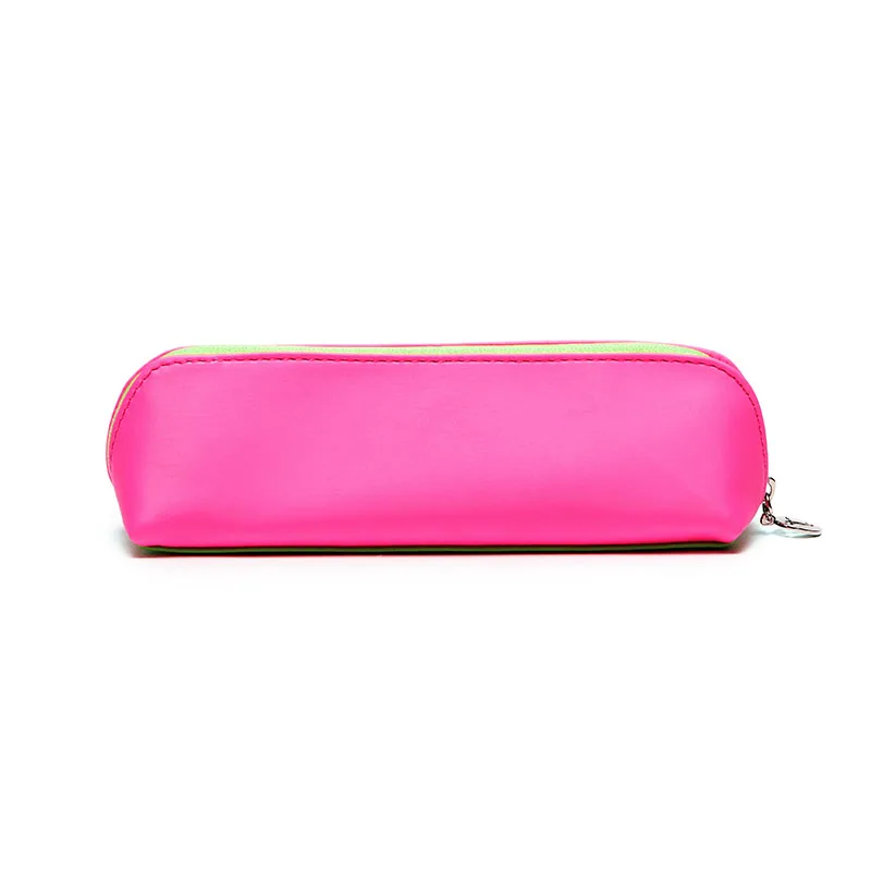 Журнал Виктории неоновый пенал для макияжа косметичка, пенал Etui пенал - Цвет: pink