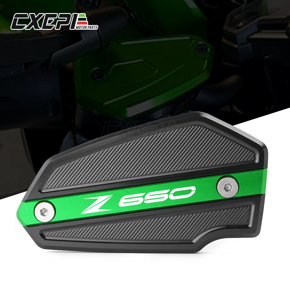

New For KAWASAKI Z650 Z 650 2017 2018 2019 Motorcycle Accessories Front Fluid Reservoir Cover Cylinder Reservoir Brake Cap