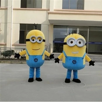 

Minion Mascot Cosplay Costume For Adults Cartoon Garment Soybeans Doll Clothing