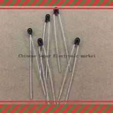 10 шт. 10 к Ом NTC MF52AT 3950 Термистор резистор NTC-MF52AT MF52 10 к+/-1% тепловой резистор