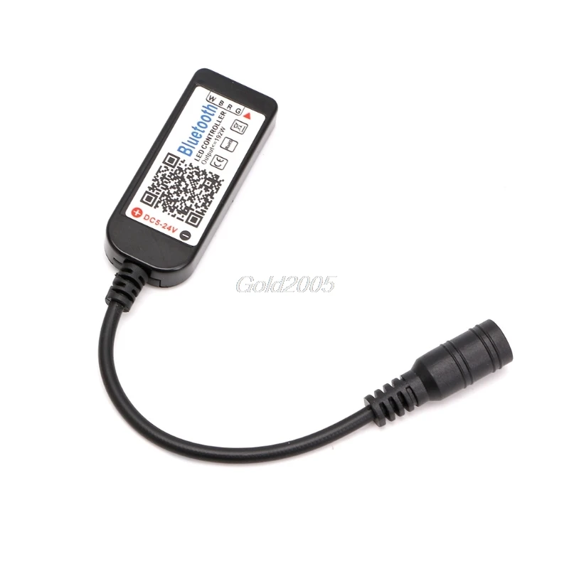 DC12V Светодиодный Мини wifi RGBW контроллер Bluetooth IOS/Android мобильный телефон беспроводной Apr и Прямая поставка