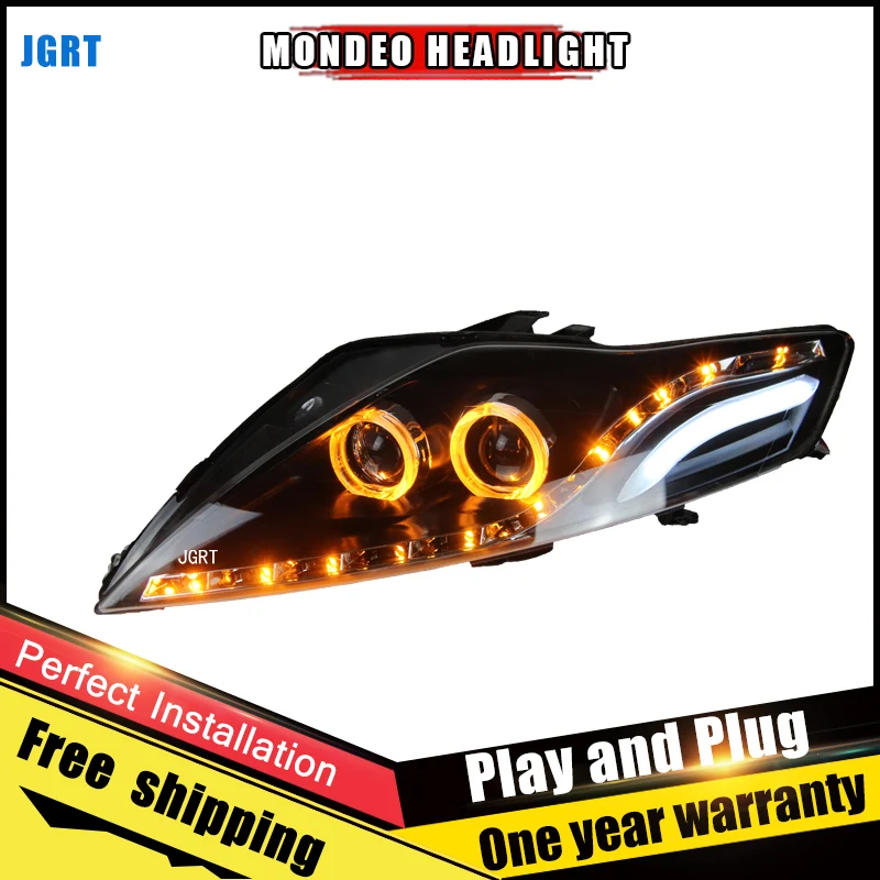 2PCS Car Style LED headlights for Ford Mondeo 2007 2012 for Mondeo head