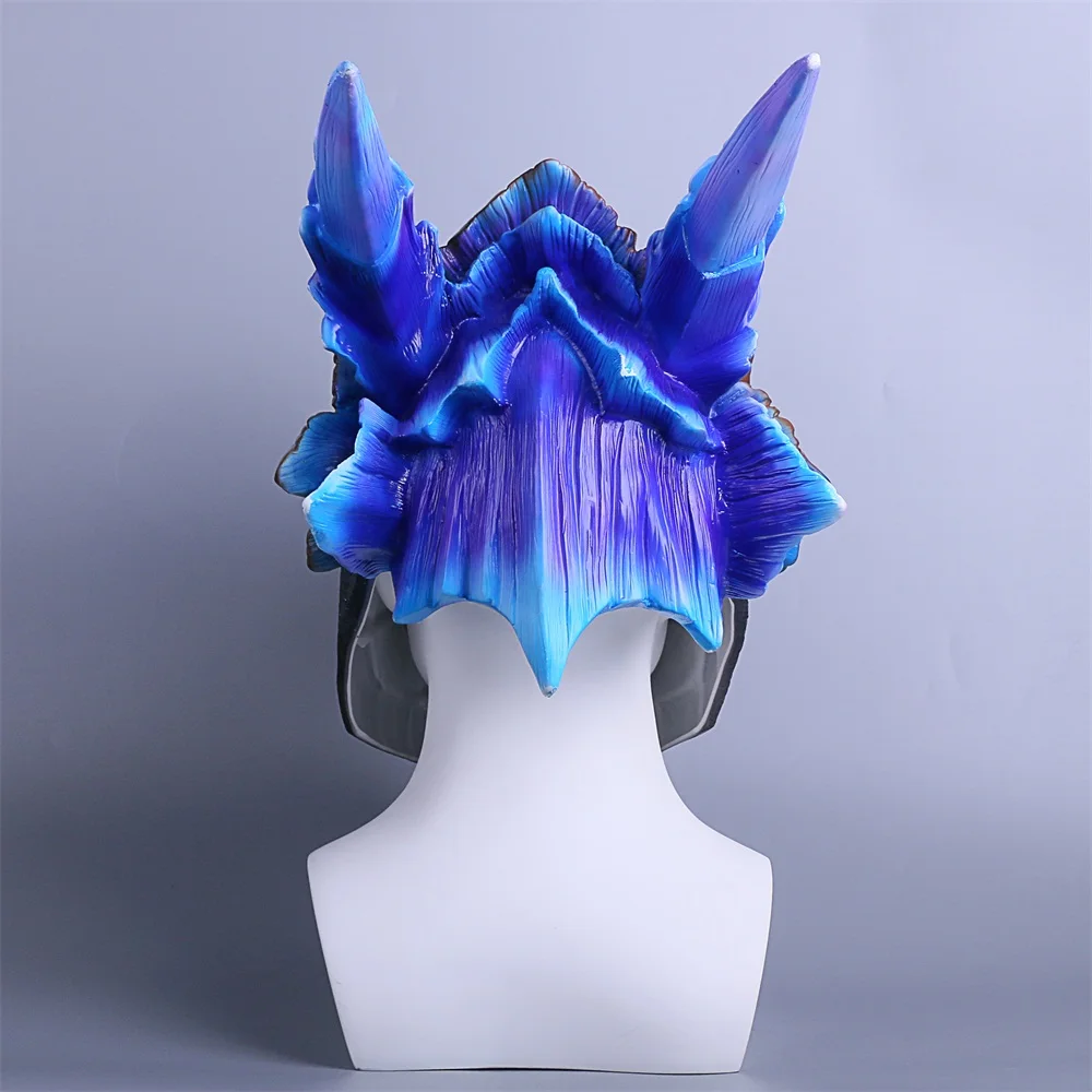 MONSTER HUNTERWORLD Helmet Cosplay legiana helm  Helmets Halloween Masks Props (5)