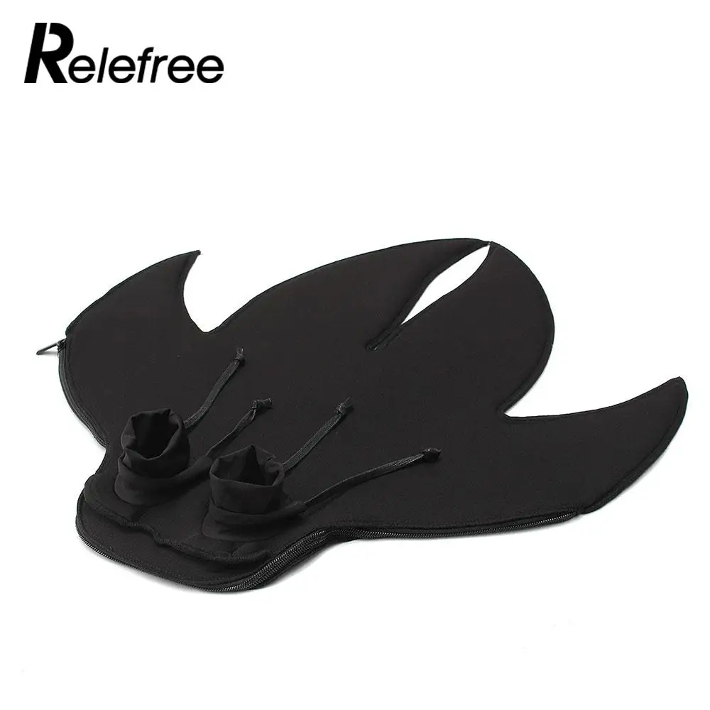 

Black 2 Models Diving Snorkeling Training Flippers Swim One-Piece Pedal Lightweight Swimming Tool Webbed Feet Child Fins