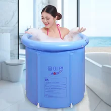 Складная Ванна, бочонок, ванна, надувная ванна, толстая пластиковая Ванна, Ванна для взрослых, Детская ванна
