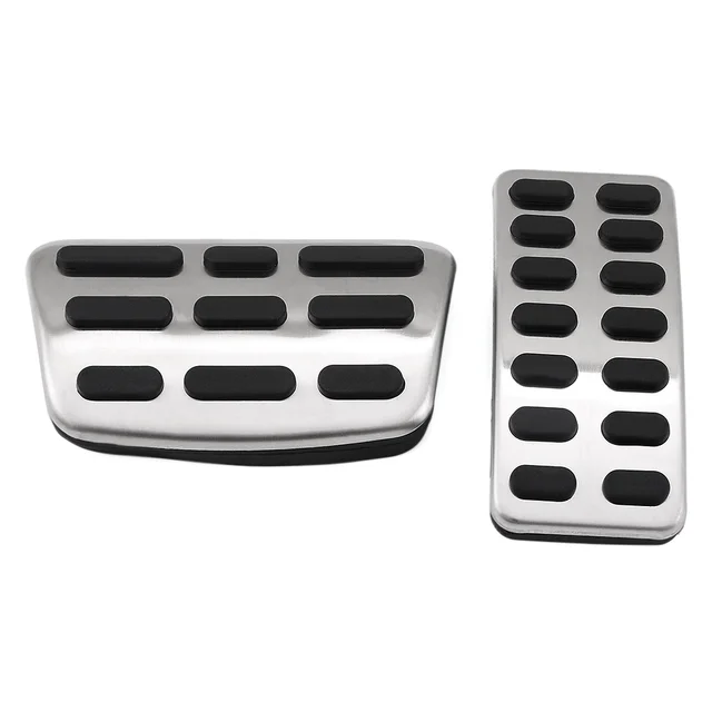 VCiiC AT MT Stainless Steel Gas Brake Pedal Cover for Kia Rio K2 2012