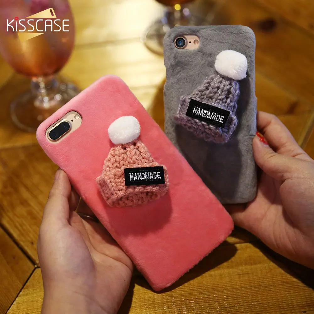KISSCASE Christmas Hat Phone Case For iPhone 7 7 Plus Case