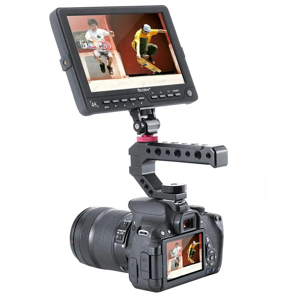 

R005 DSLR Camera Universal Cold Shoe Mount up Handle Rig for Sony A1000 A2000 Panasonnic GH5 GH5S Series