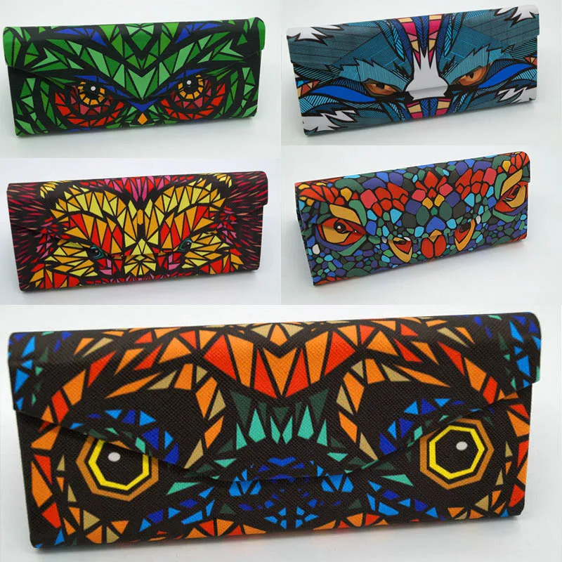 

Foldable Glasses Case Cartoon Animal Glasses Storage Box Personality Waterproof Eye Glass Container Sunglasses Box