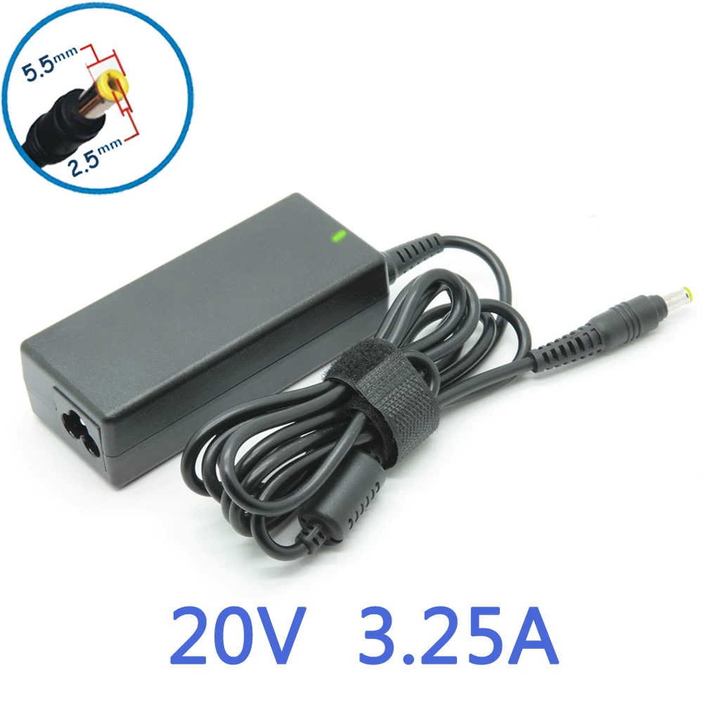 20V 3.25A 65w Universal AC Adapter Battery Charger for FUJITSU SIEMENS