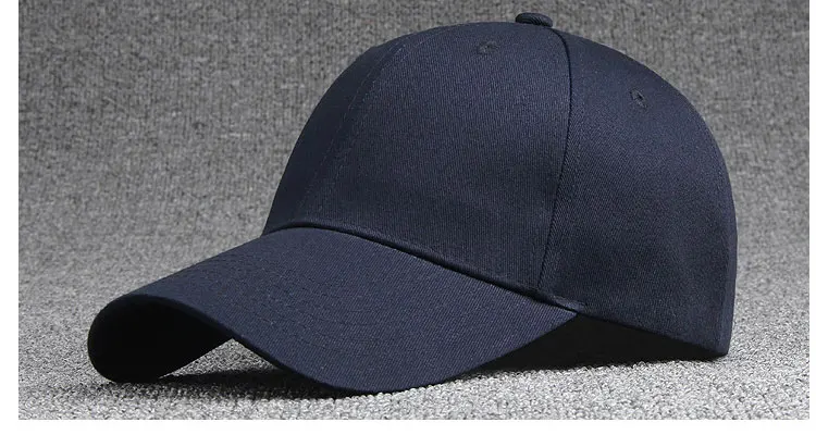 women's cap men solid unisex black women men's baseball cap men female pink with a gift (33)