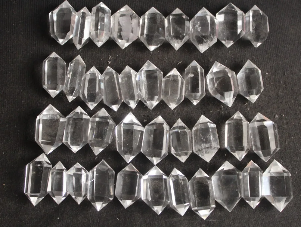 

Natural quartz crystal wand