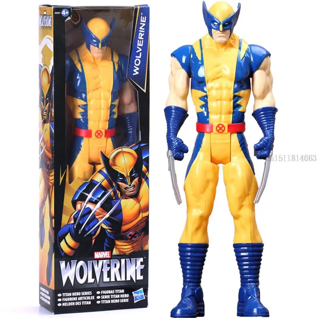 imaison Figurine 30cm Marvel Titan Hero Wolverine X men avengers