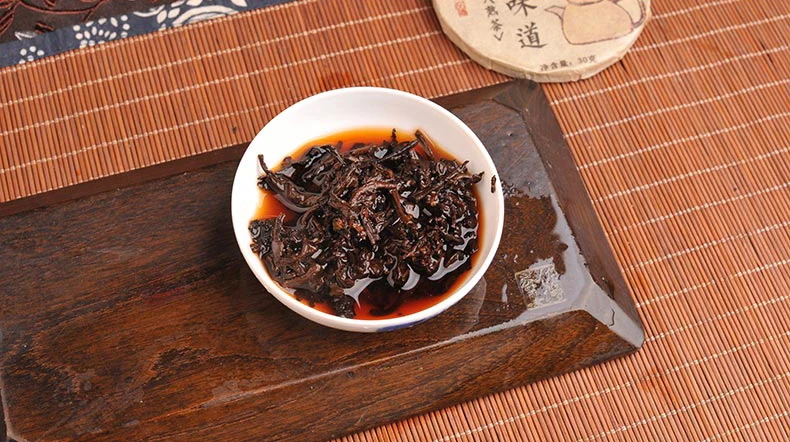 Puzwei КИТАЙСКИЙ Pu-erh палец вкус Shou Pu-erh мини торт 10*30 г