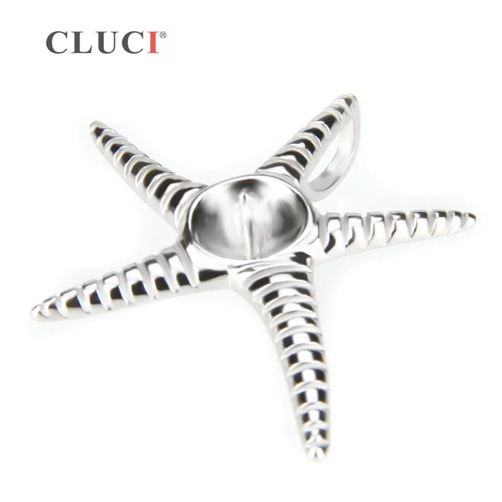 Серебряные Подвески CLUCI 925 для женщин ожерелье ювелирные изделия серебро пробы