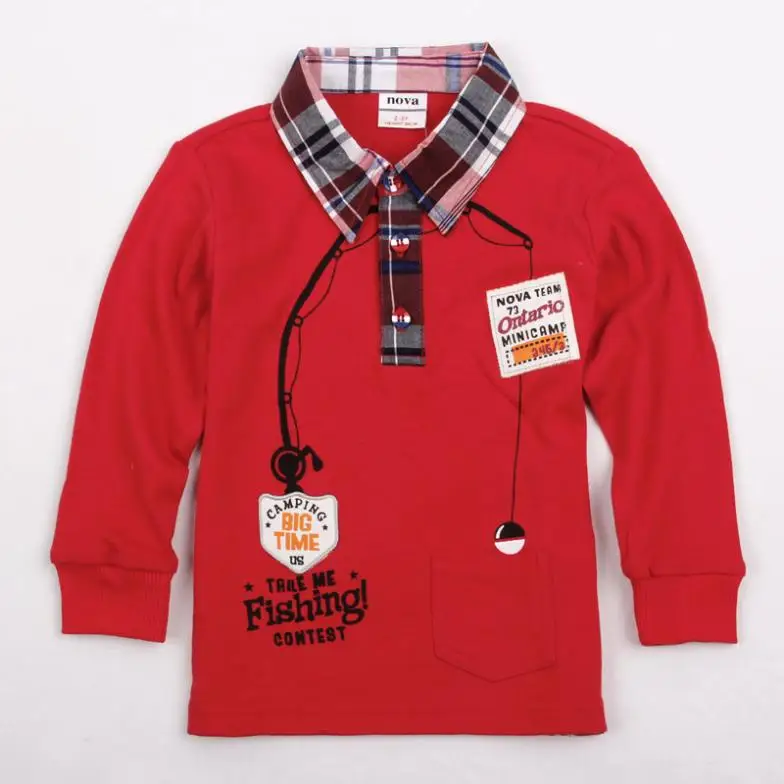 FREE SHIPPING 12m/6y NOVA kids wear baby clothing Blue plaid shirt hot