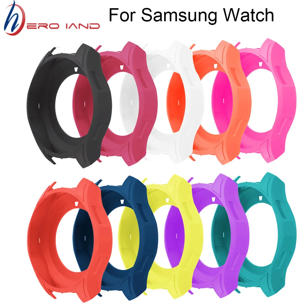 

Protective Silicone Skin Case for Samsung Galaxy Watch 46mm SM-R800 Cover Shell For Samsung Gear S3 Frontier Smart Watch