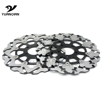 

2PCS CNC Motorcycle Front Floating Brake Rear Brake Disc Rotor For SUZUKI GSX R HAYABUSA 1300 GSXR HAYABUSA 1300 1999-2007