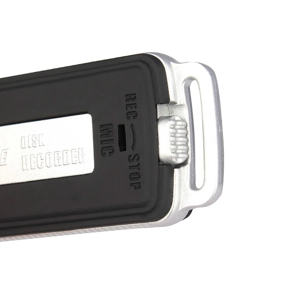 Cdragon 8GB Keychains Digital Voice Recorder USB Flash Drive UR-08 Black