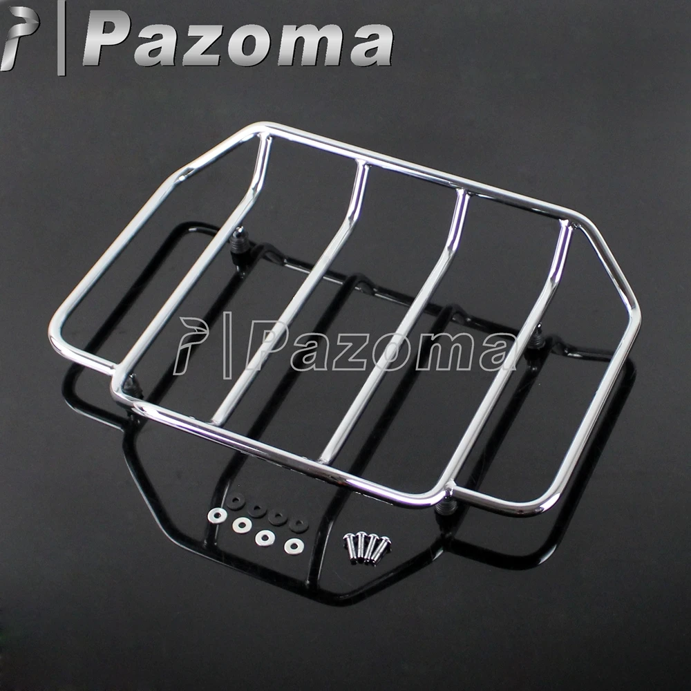 Багажная стойка для мотоцикла Chrome Tour Pak Pack Harley Touring Road King Street Electra Glide 1984 2017|electra