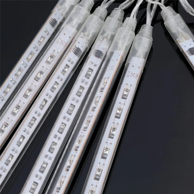СВЕТОДИОДНАЯ Гирлянда метеоритный дождь 8 трубок 20 см|string lights outdoor|string lightsholiday |