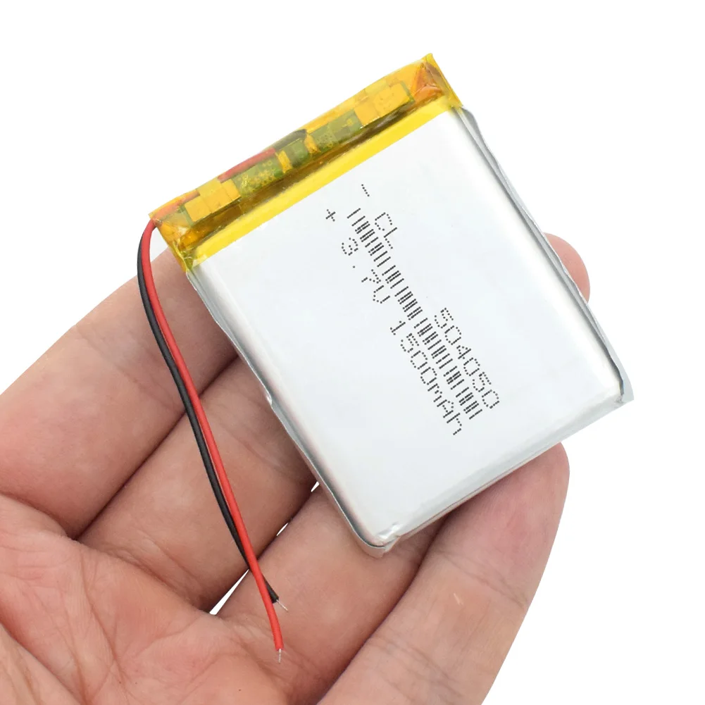 Литий полимерная аккумуляторная батарея 3 7 В 1500 мАч 504050 для Mp3 Mp4 GPS PAD DVD DIY