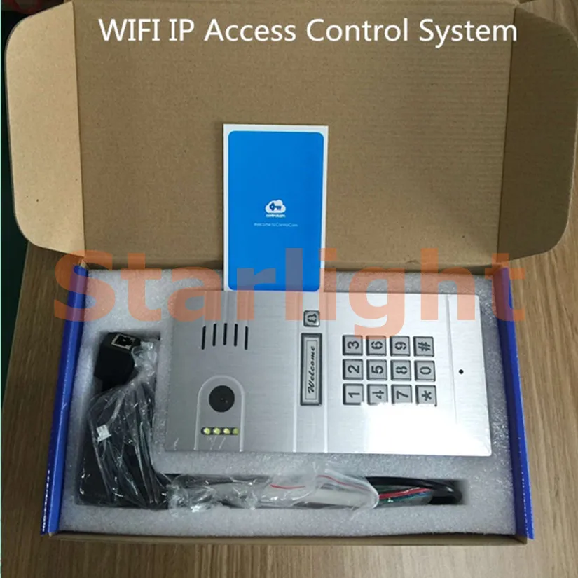 WiFi system two way and remotely unlock door