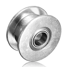 Timing Gear Pulley Without tooth Idle Pulley synchronous Round 5mm For GT2 Belt Width 6MM Power