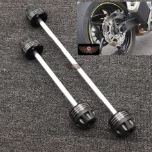 Para YAMAHA FZ-1N 06-12/Fz1 fazer 06-15 de Alumínio Da Motocicleta Front & Rear Axle Fork Crash Sliders Protetor Roda