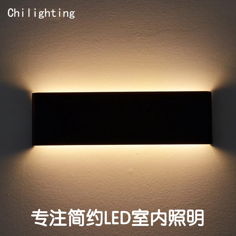 

12W Hot sale modern aluminum LED wall lamp mirror lamp bedside bathroom lamp anode oxide surface finishing length 60cm
