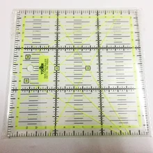 New Rulers 1pcs Home Garden Arts Crafts Sewing Needle Arts Craft Sewing Tools Accessory 15 * 15cm *0.2cm Patchwork Ruler 08710