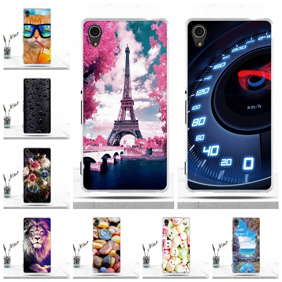 Чехол для телефона Sony Xperia M4 Aqua E2303 E2333 мягкий силиконовый чехол из ТПУ E2353 Защитные